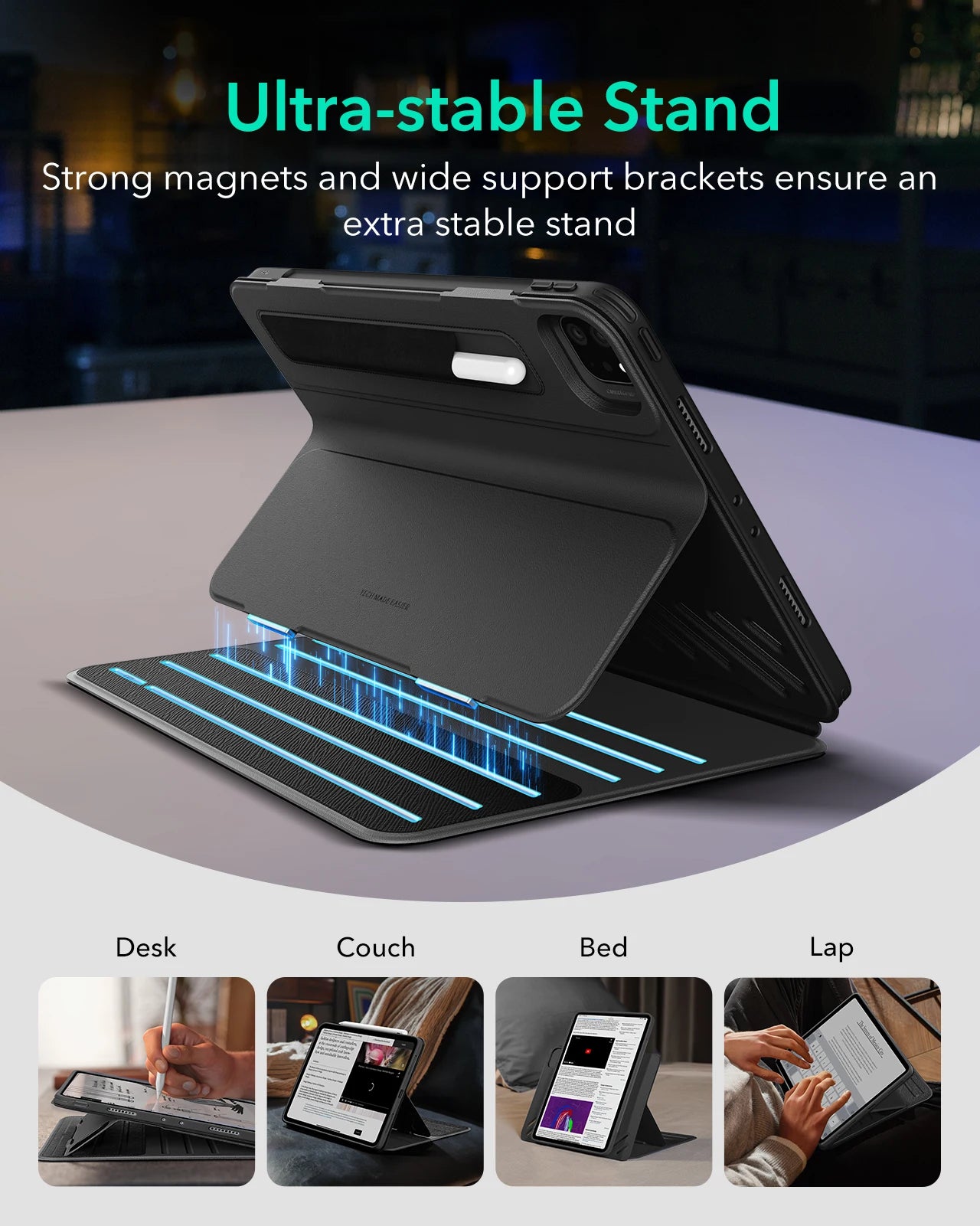Magnetic iPad Case