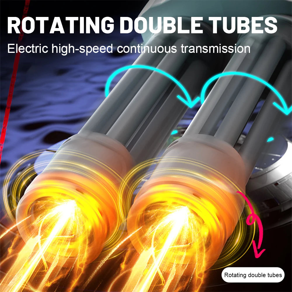 Spitfire Dual Tube Gatling Water Gun
