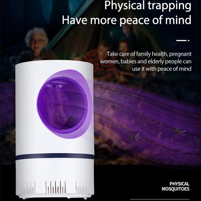 Rechargeable Electric Mosquito Repellent Lamp