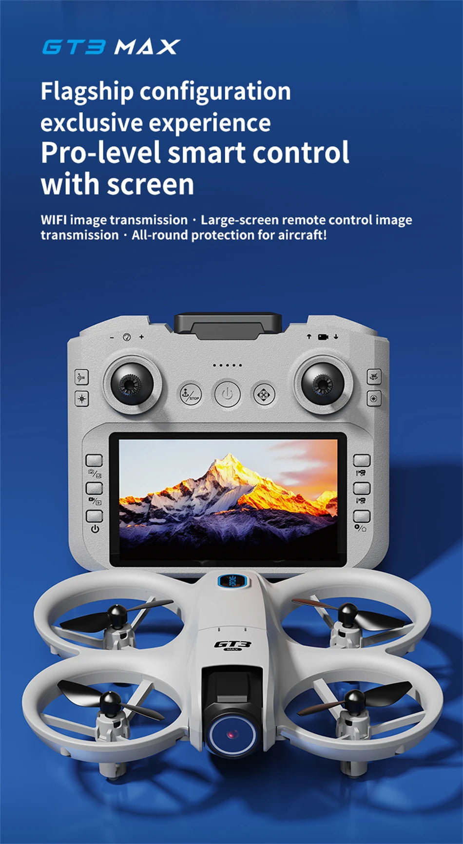 RC GPS Dual Camera Drone