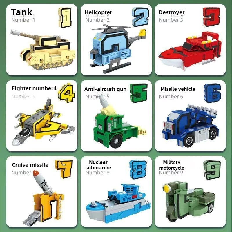 Educational Transforming Robot Car Toy