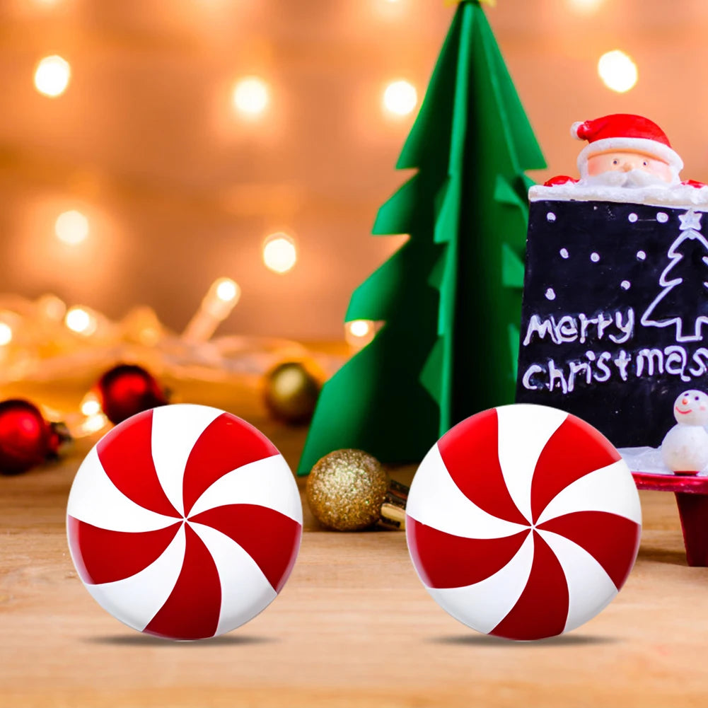 Christmas Candy Cane Knob Covers