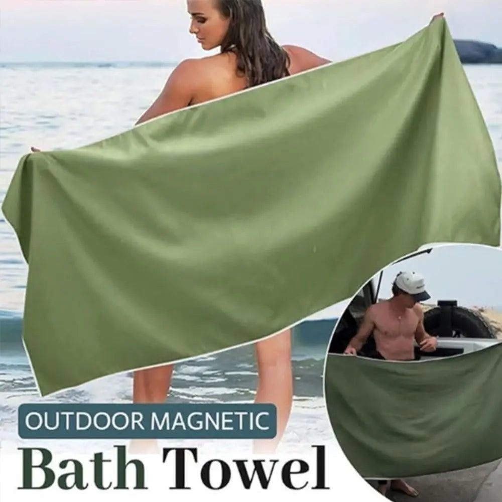Multifunctional Outdoor Magnetic Bath Towel