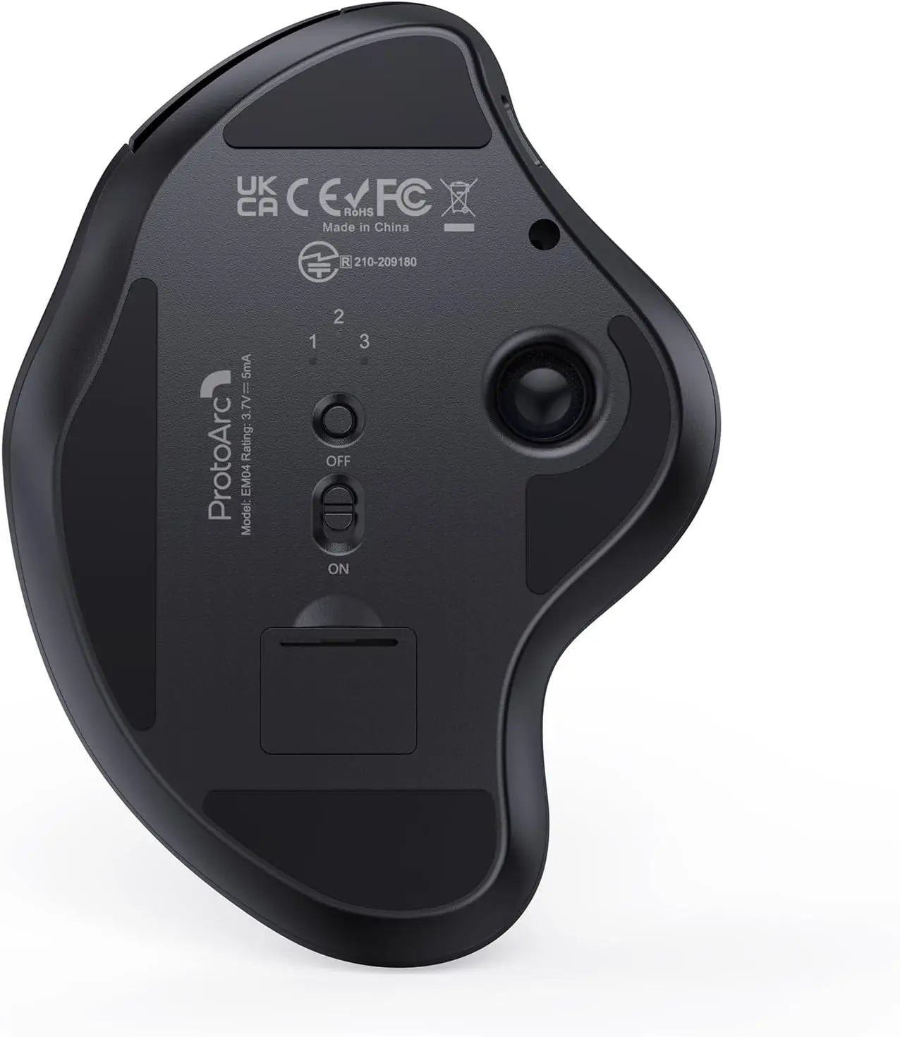 Ergonomic Wireless Trackball Mouse