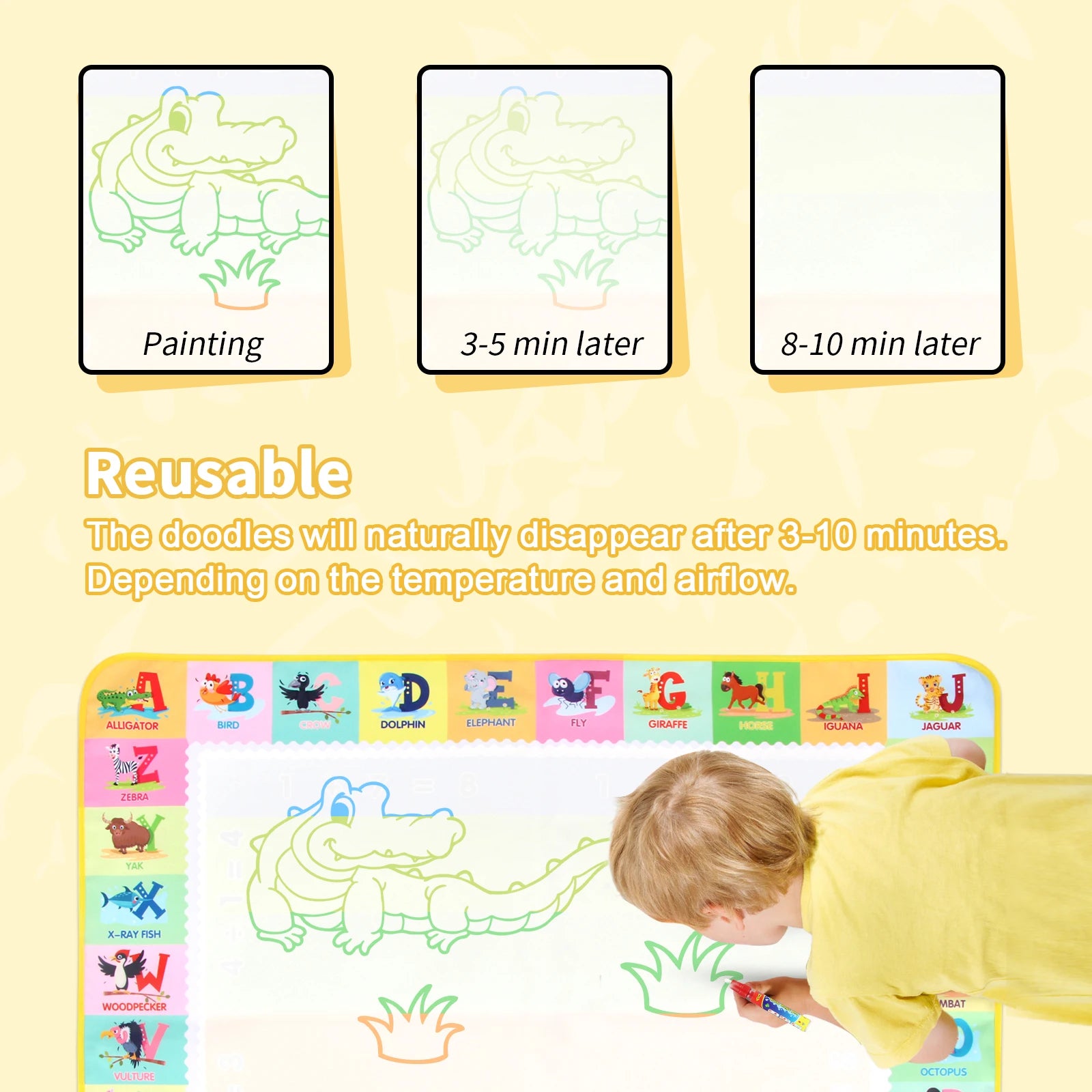 Drawing & Doodle Mat For Kids