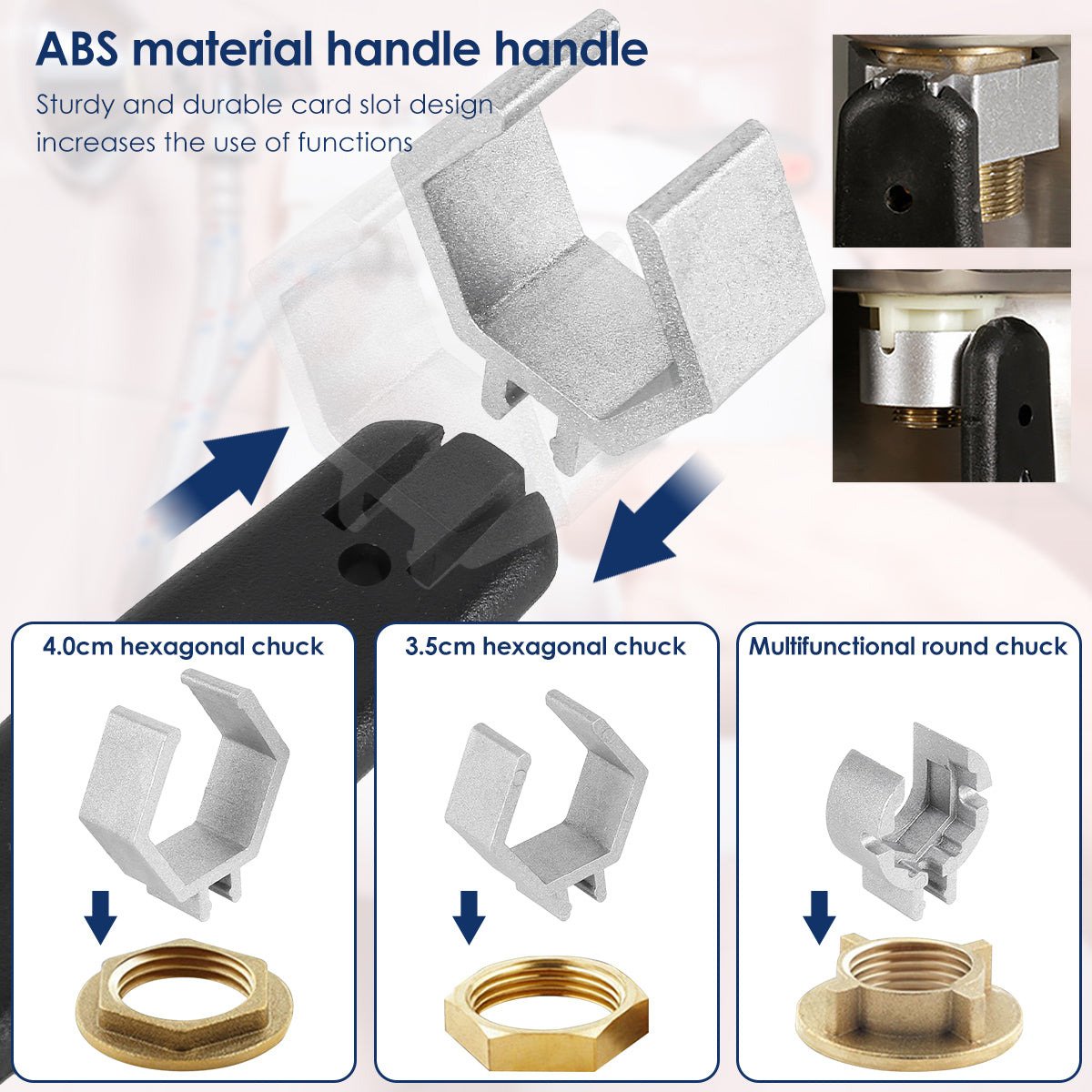 Universal Multifunctional 4-in-1 Pipe Wrench