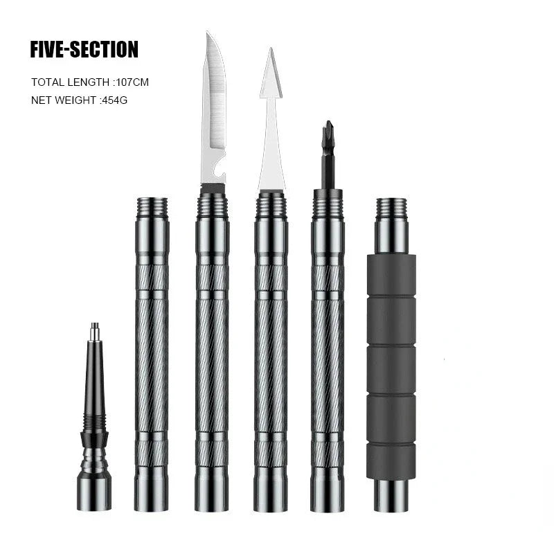 Multifunctional Aluminium Alloy Hiking Stick