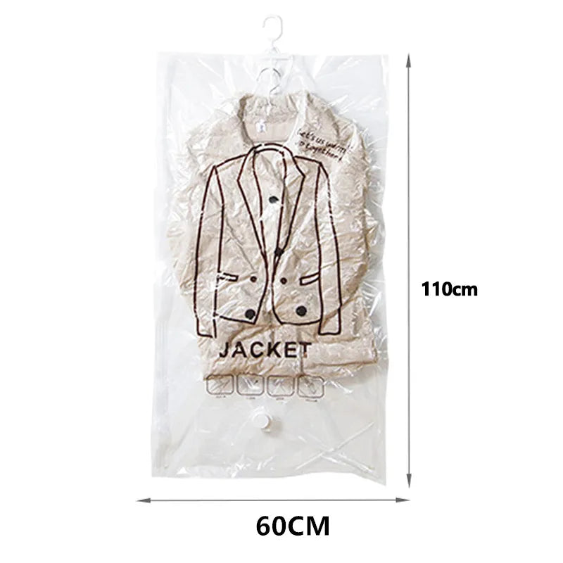 Hanging Space Saver Compression Storage Bag