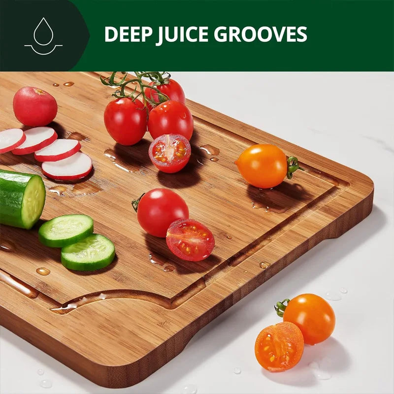 3PCS Bamboo Cutting Board