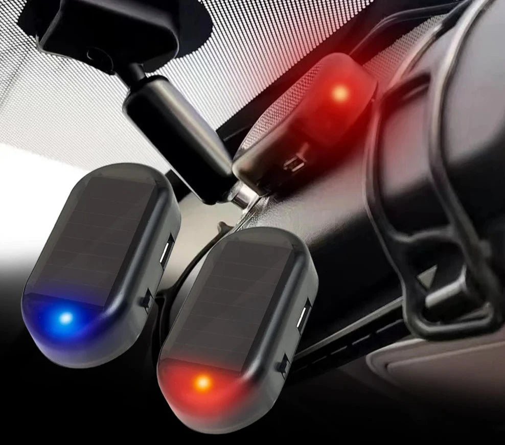 Solar Simulation Anti-theft Warning Light