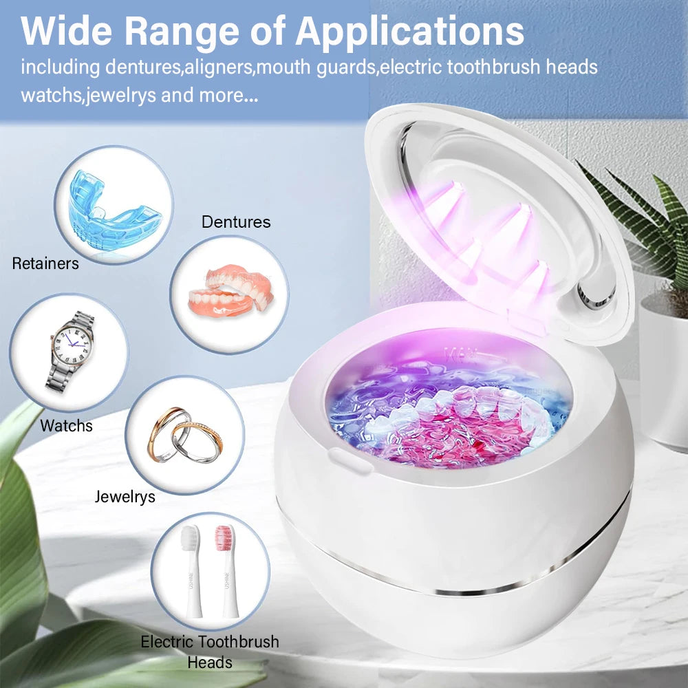 Mini Portable UV Ultrasonic Cleaner