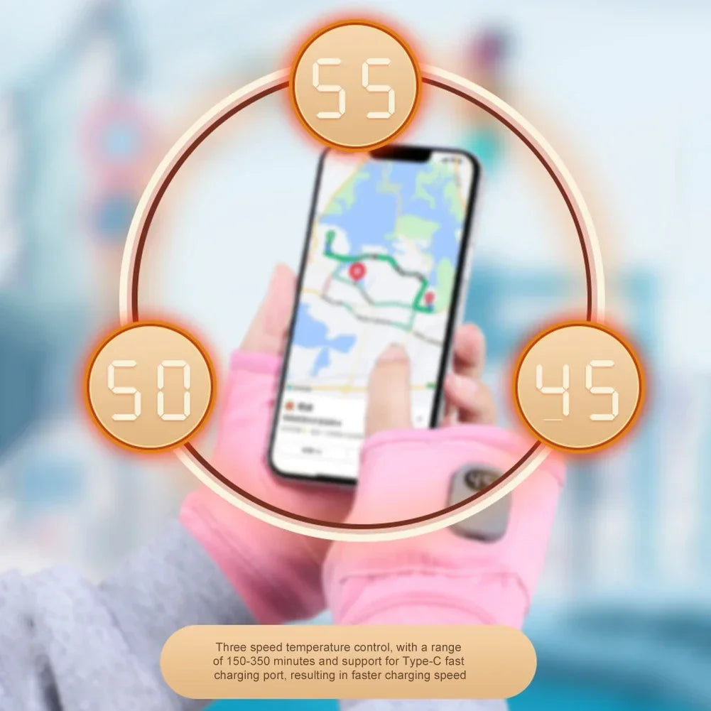 Rechargeable Electric Thermal Gloves