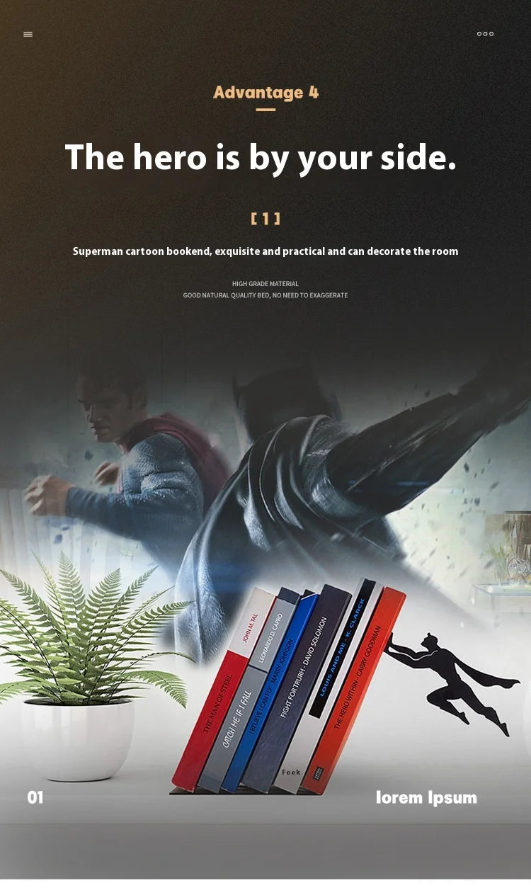 SteelGuard HeroHold Bookshelf