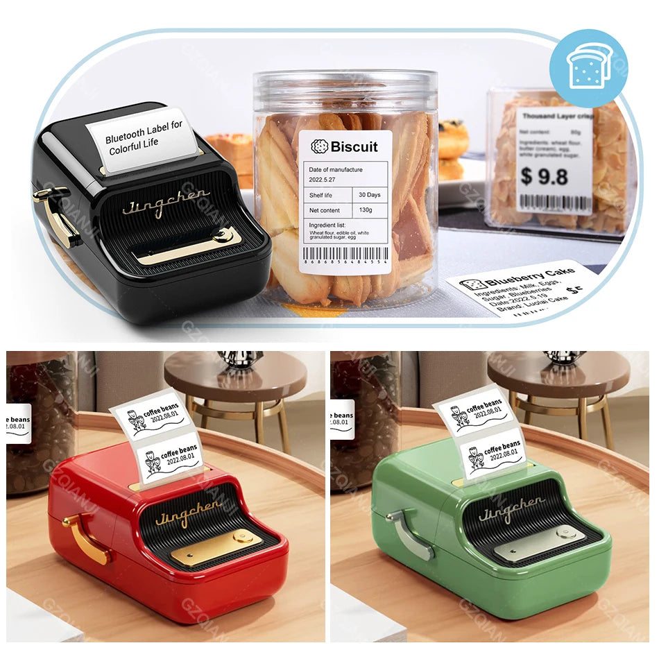 Mini Thermal Label Sticker Printer