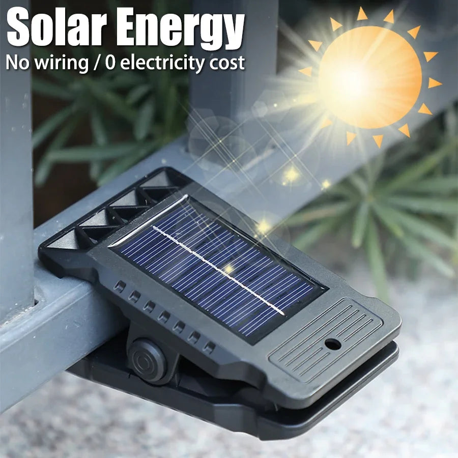 Outdoor LED Solar Clip Light