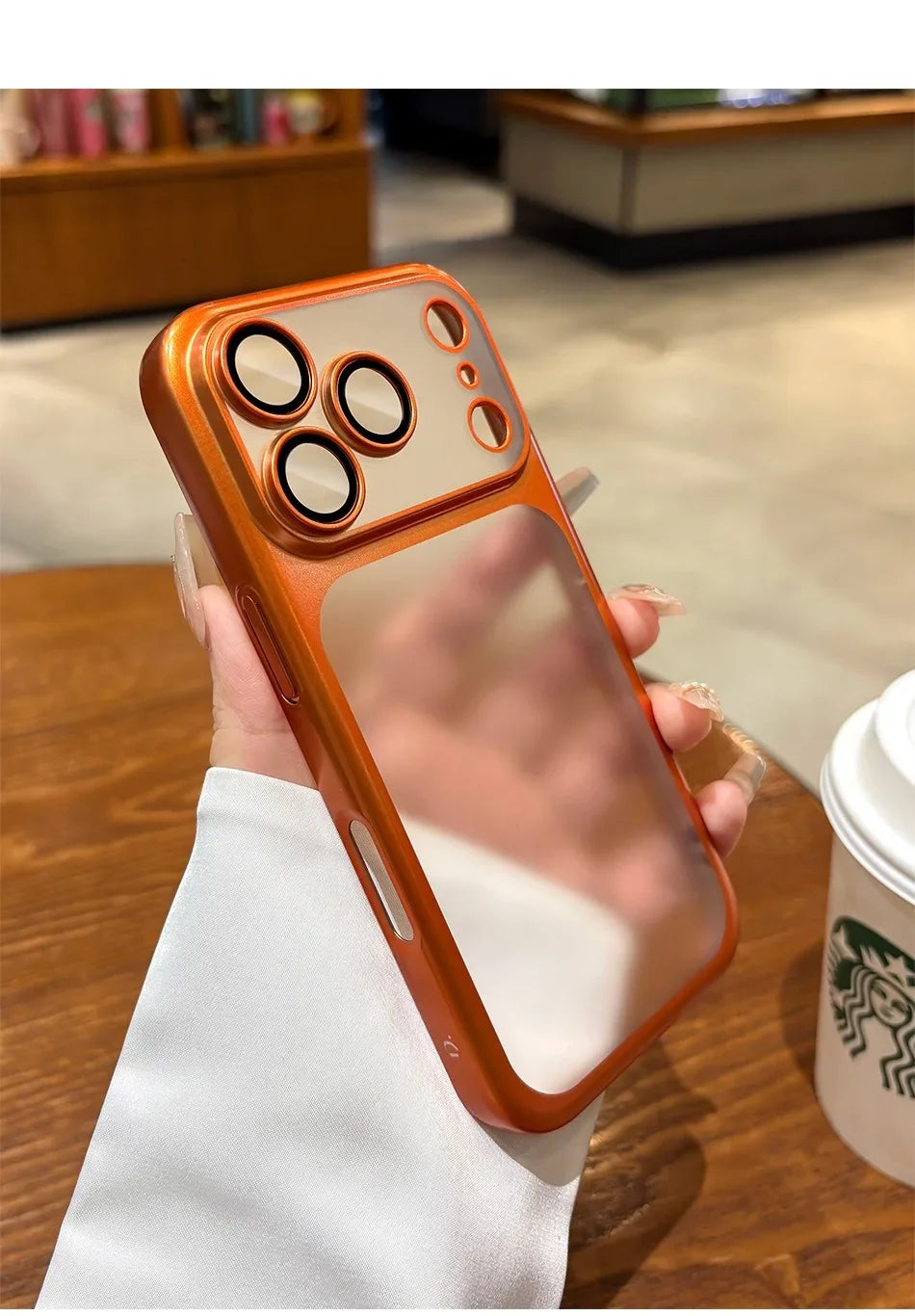 Frosted Shield Slim iPhone17 Case