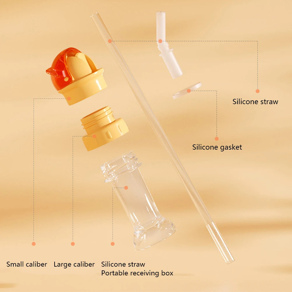 Reusable Water Bottle Straw Lid