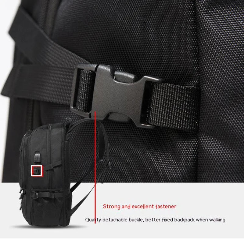 Waterproof Backpack with Shoe Compartment