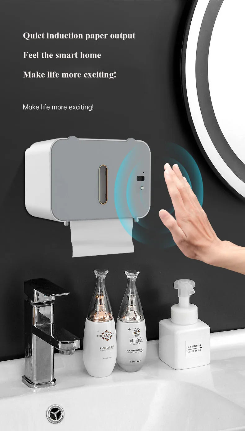 Wall-Mounted Smart Automatic Tissue Dispenser