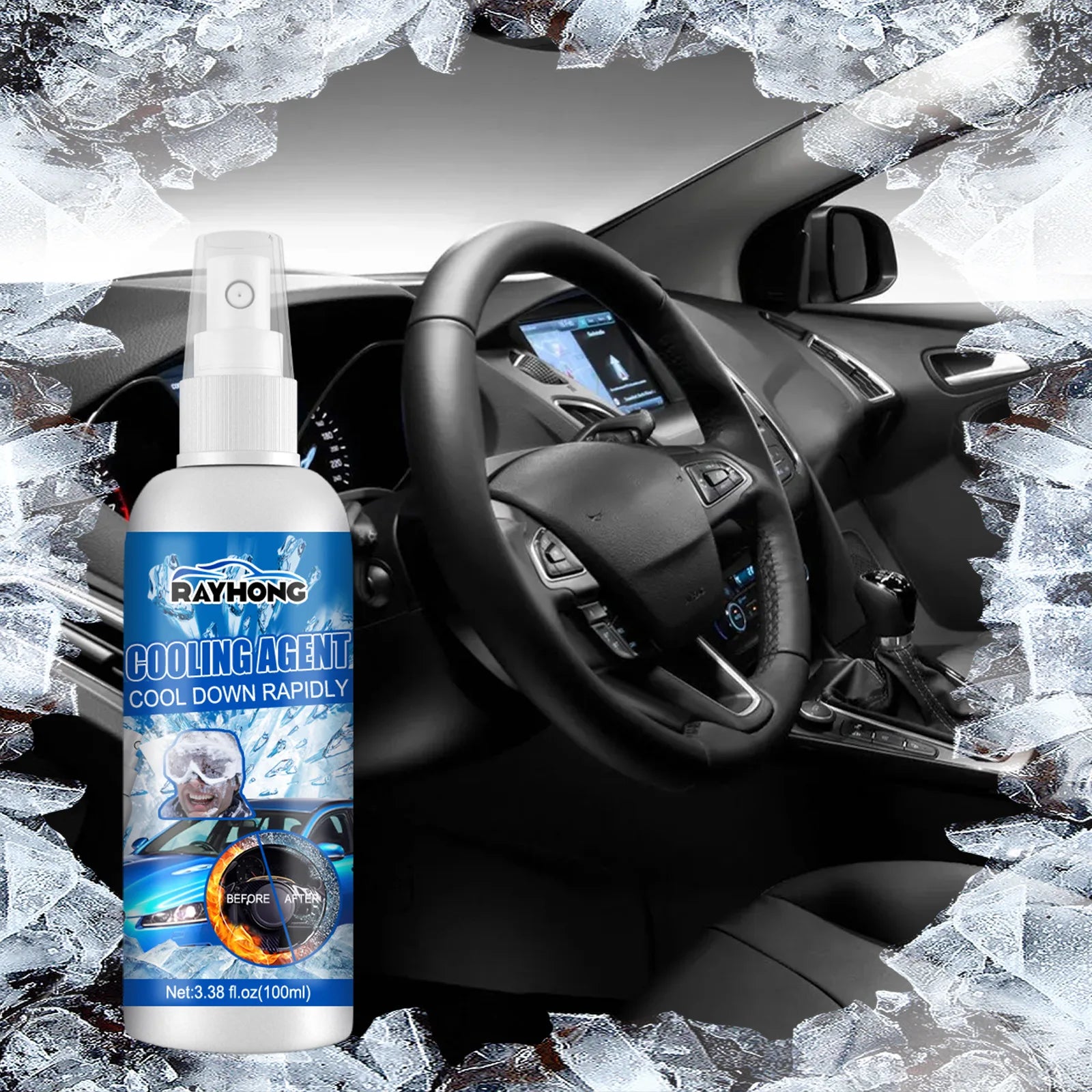 Instant Car Cooling Spray