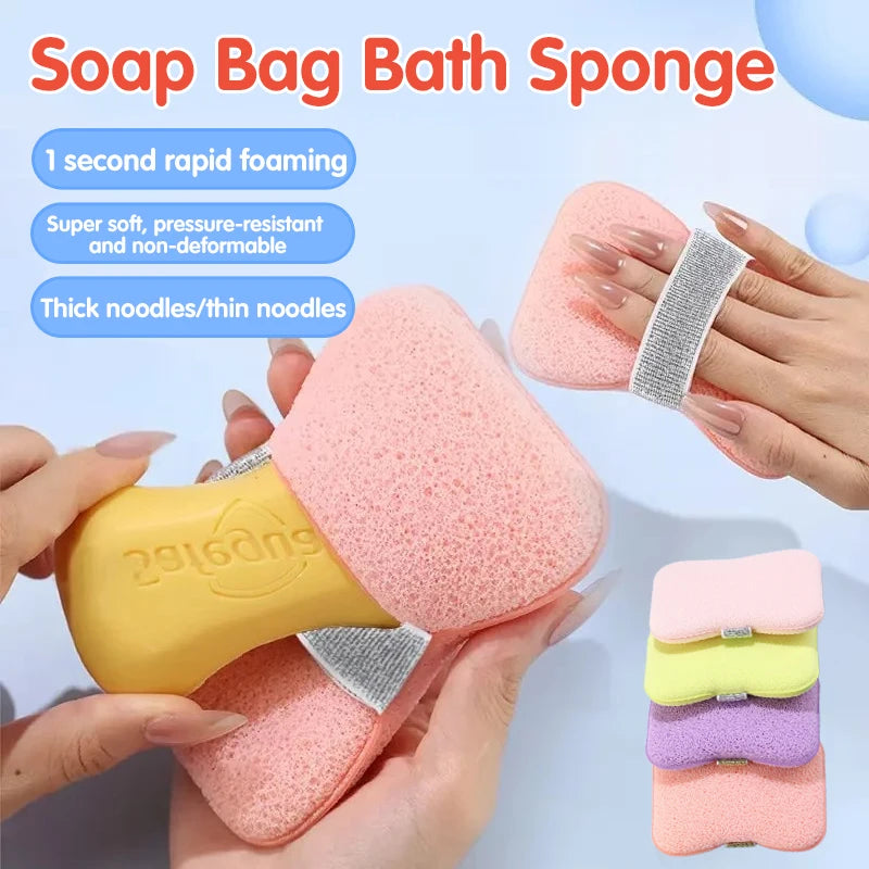 Shower Soap Bag Sponge