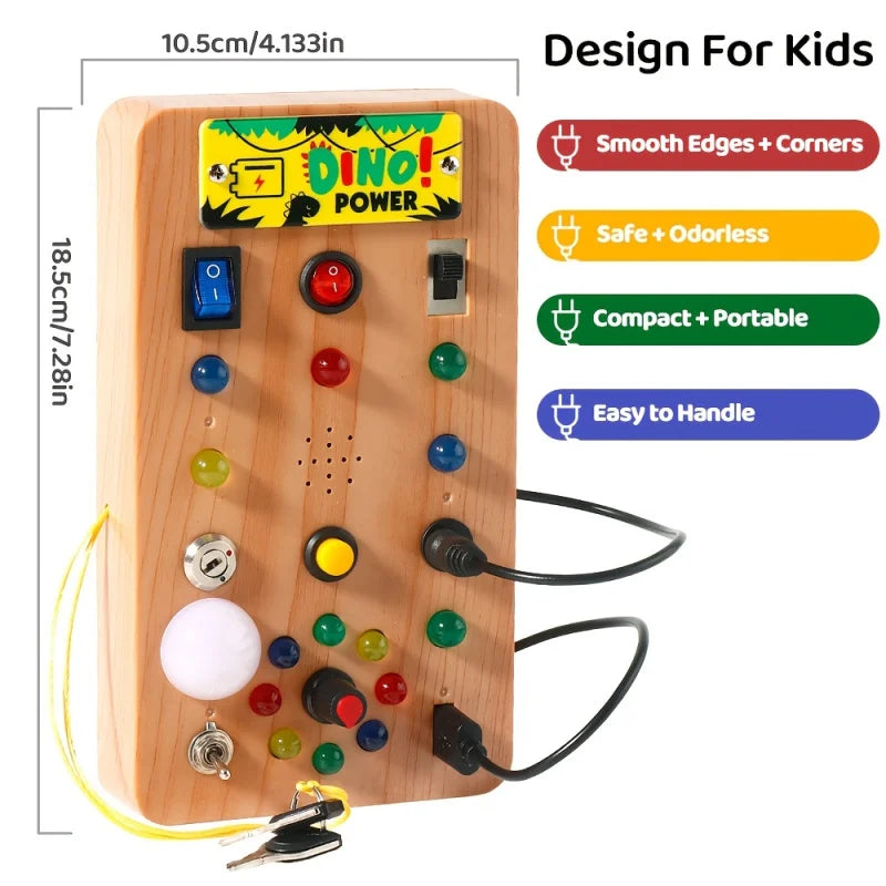 Montessori Busy Board Switch Toy