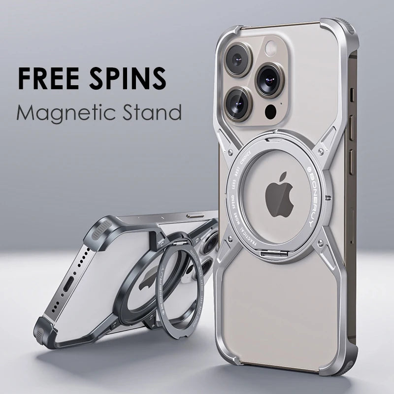 Frameless Free Spins Magnetic Phone Case