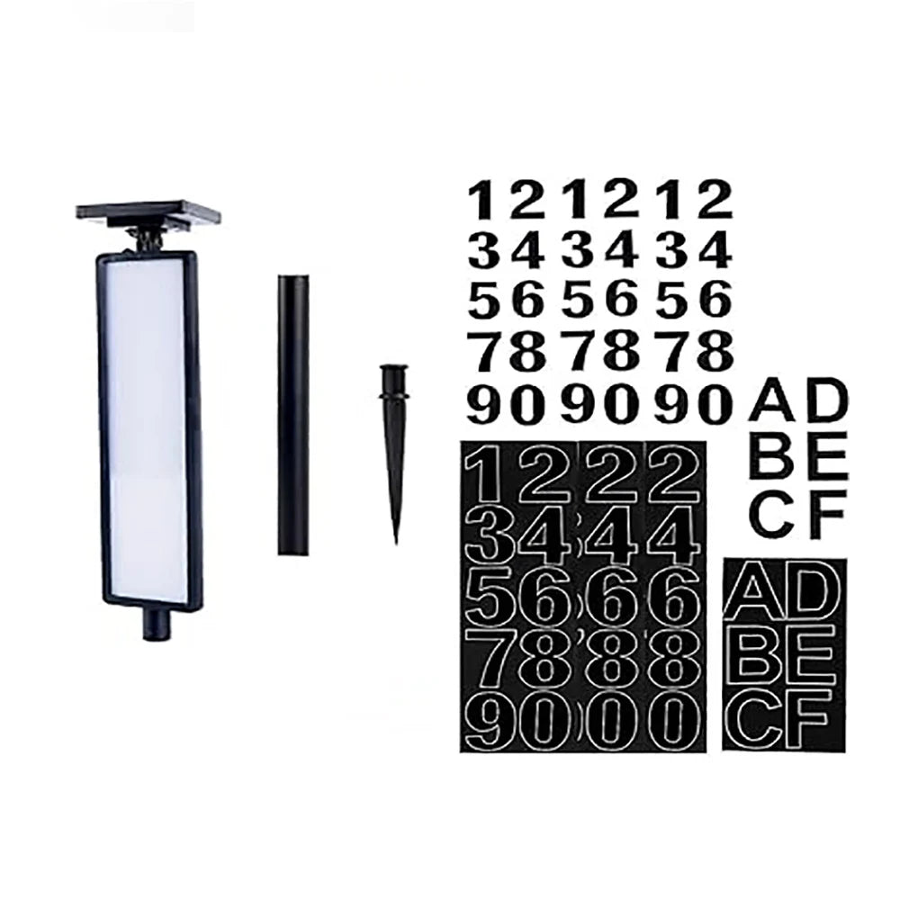 Solar Address Sign Light