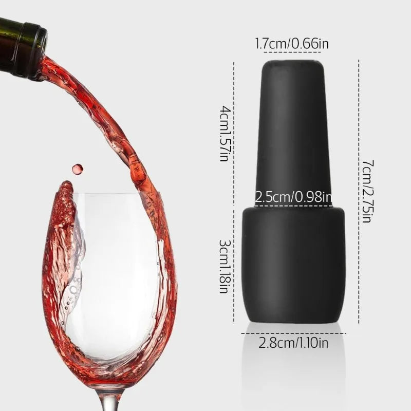 Reusable Silicone Wine Stopper