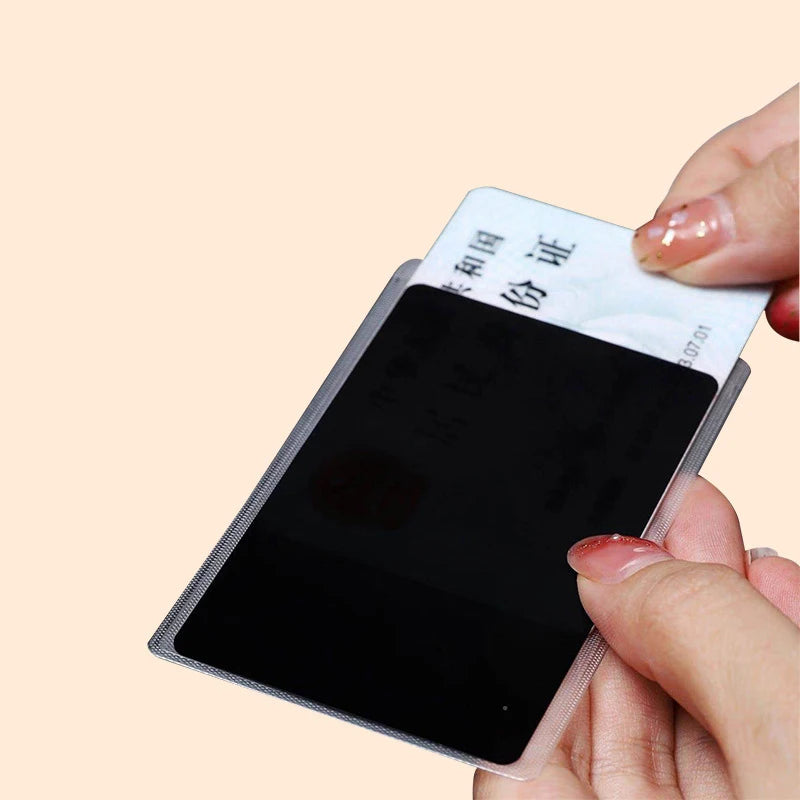 Anti-peep Privacy Protective Card Holder