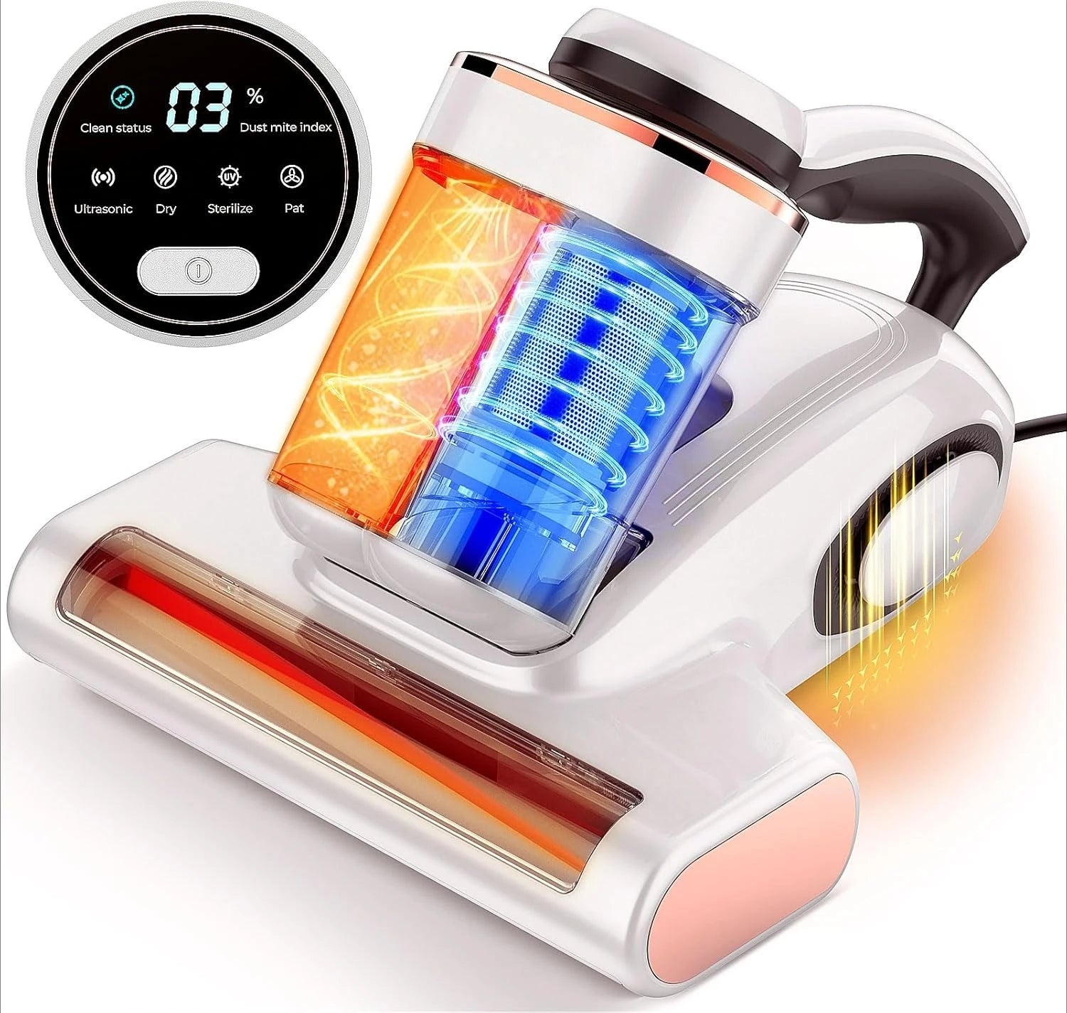 Ultrasonic UV Dust Mite Vacuum Cleaner