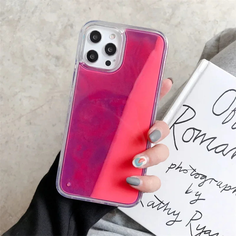 Luminous Quicksand iPhone Case
