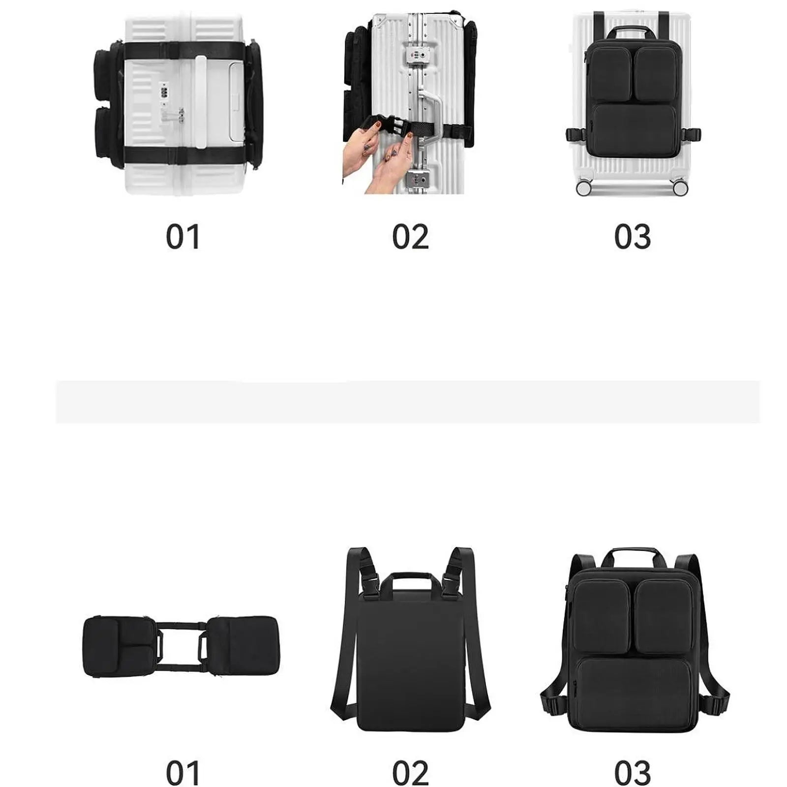 Multifunctional Over Luggage Organizer