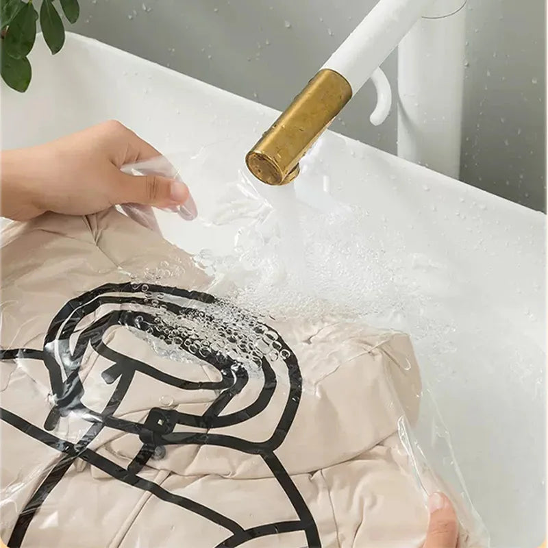 Hanging Space Saver Compression Storage Bag