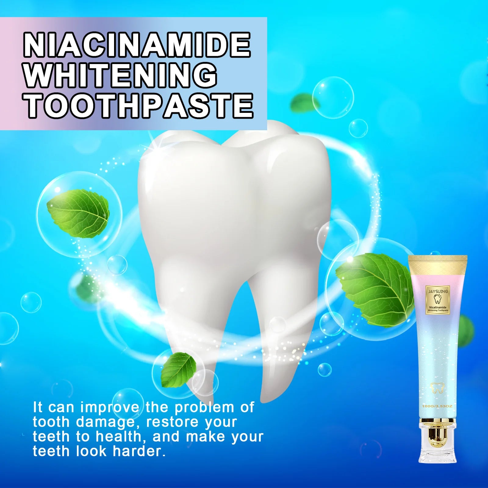 Herbal Stain Removal Whitening Toothpaste