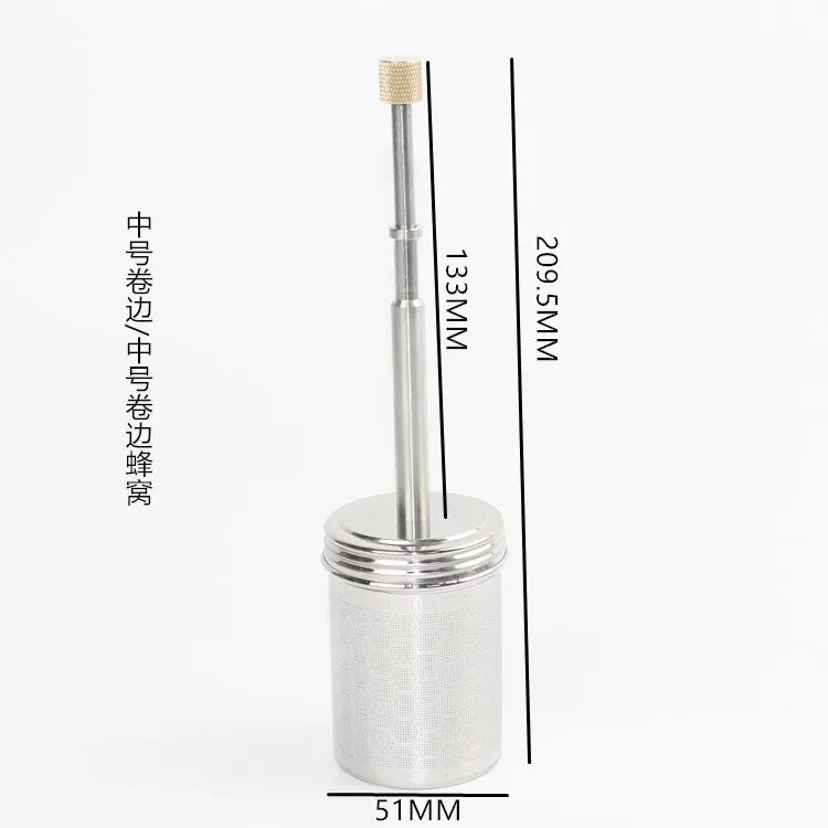 Stainless Steel Reusable Press Tea Infuser