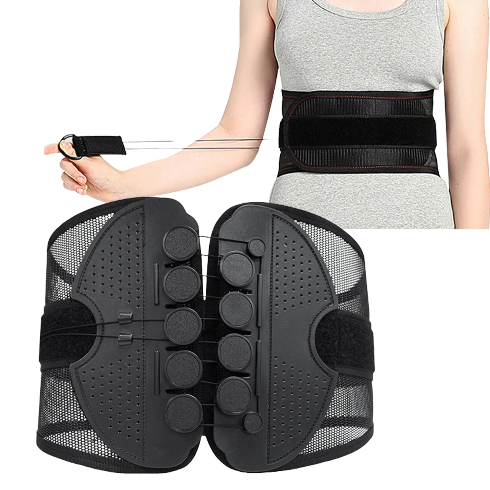 Adjustable Spine Lumbar Support Belt