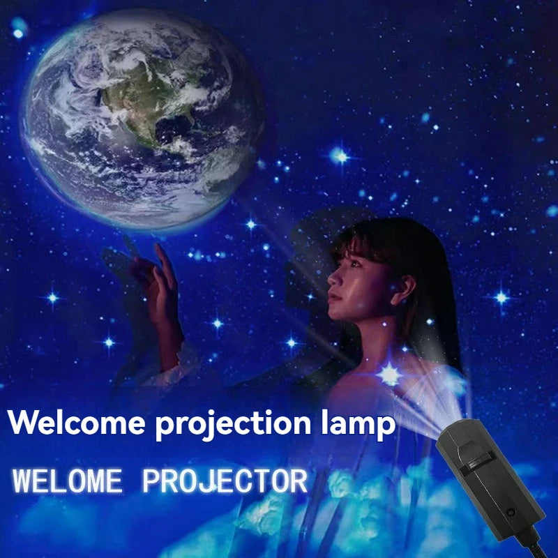 Mini USB Galaxy Projector Lamp