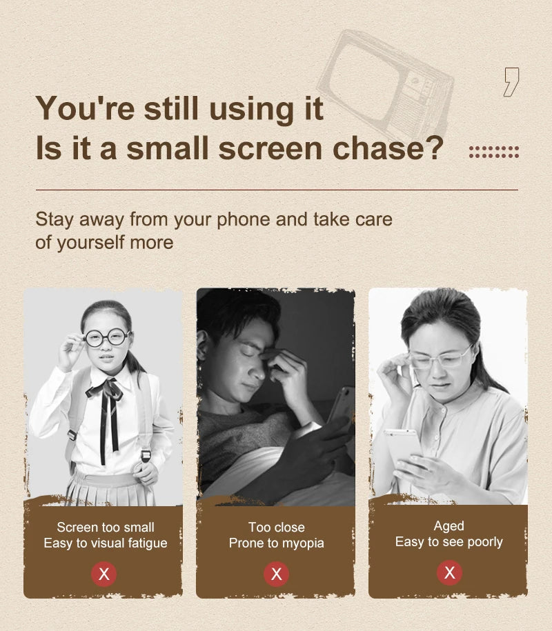 Retro View Phone Magnifier