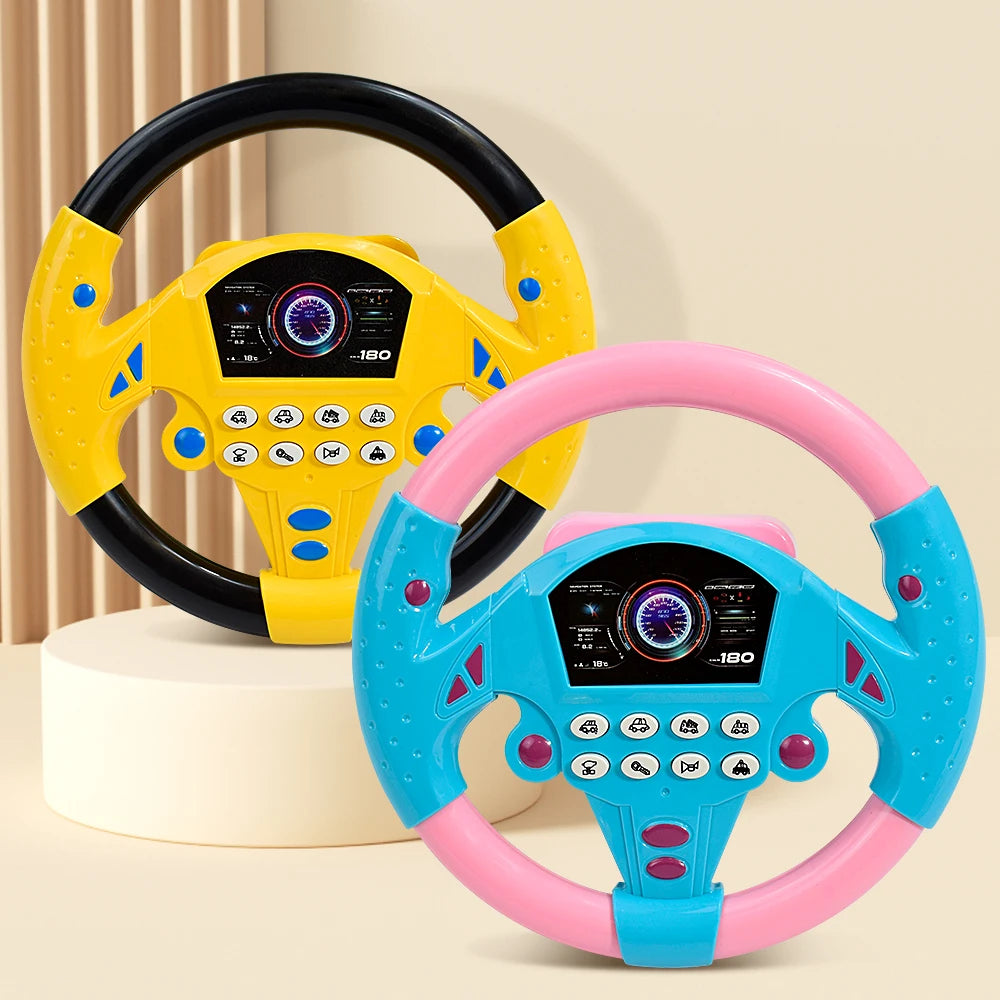 Kids Interactive Racing Steering Wheel Toy