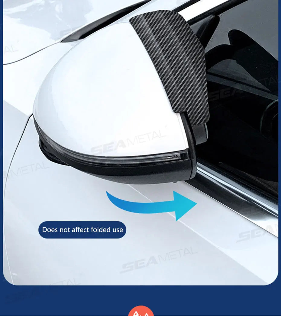 Wide View Car Mirror