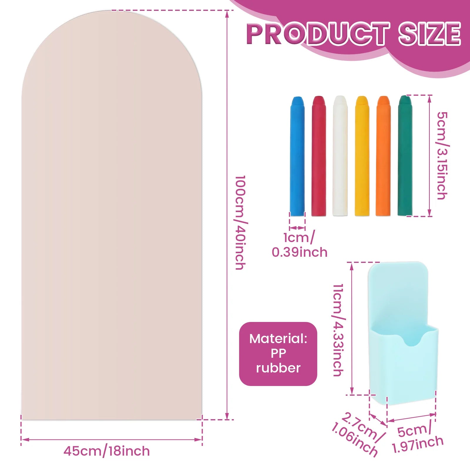 Magnetic Arch Wall Sticker
