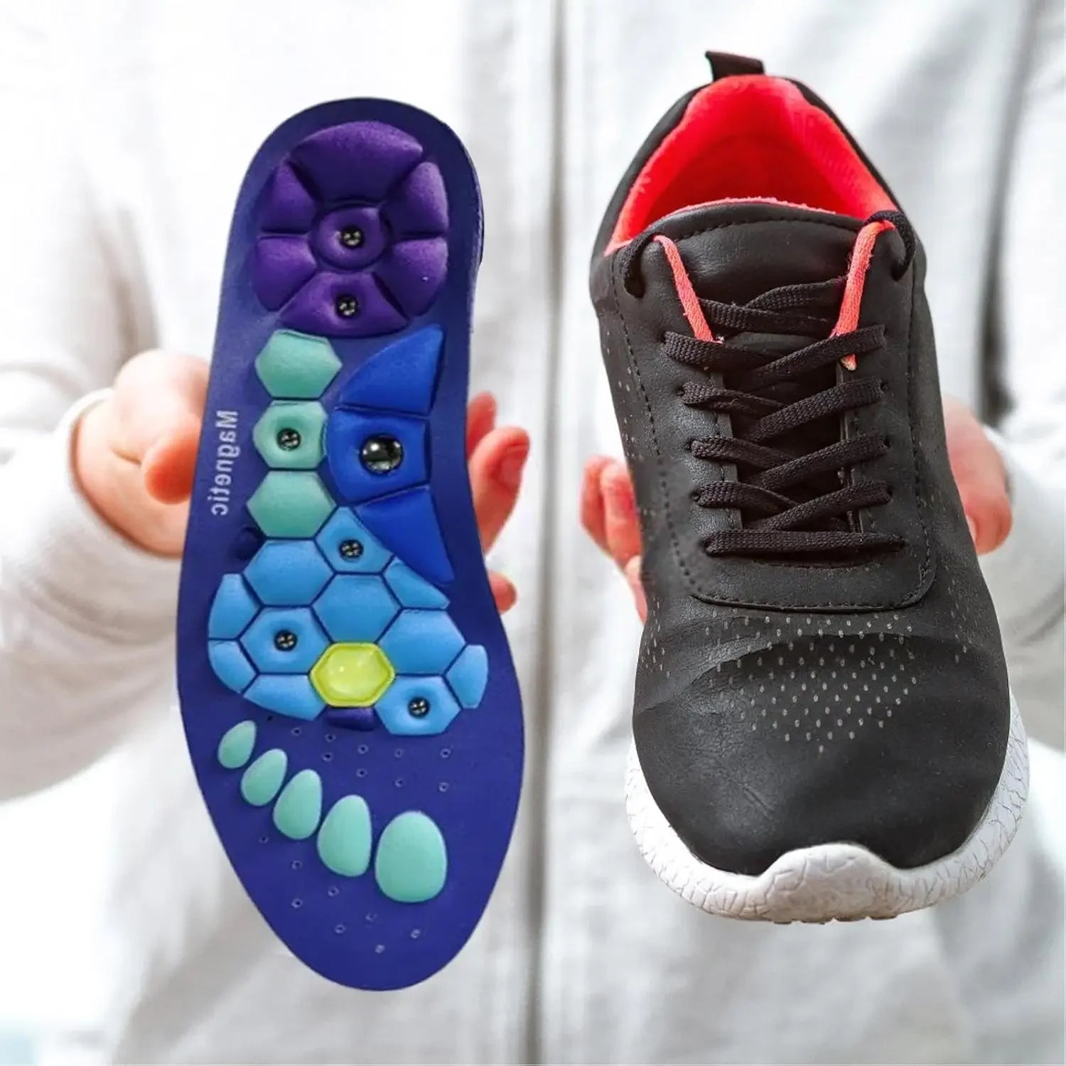 Magnetic Orthopedic Acupressure Insole Pad