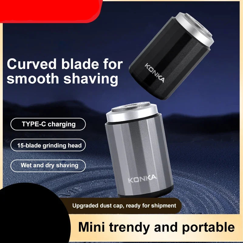 Rechargeable Mini Waterproof Electric Razor