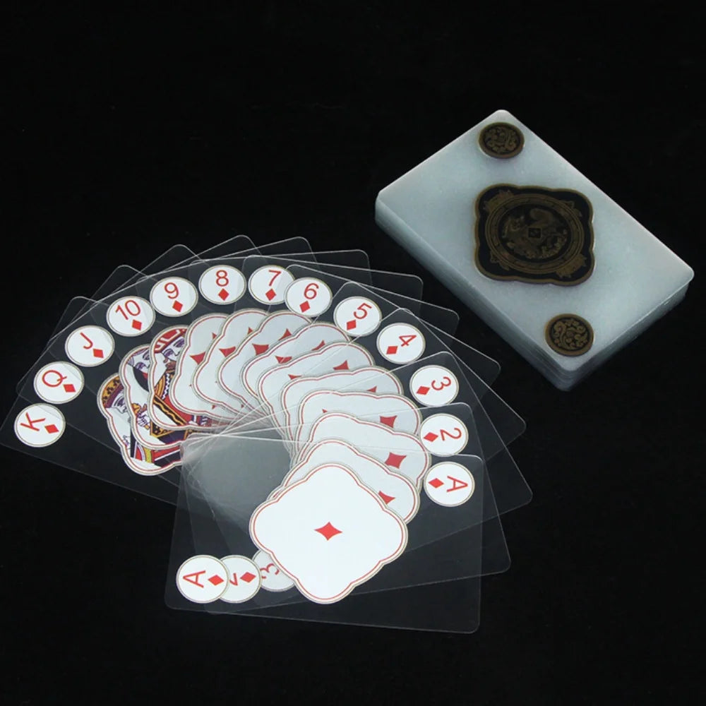 Waterproof Transparent Playing Cards
