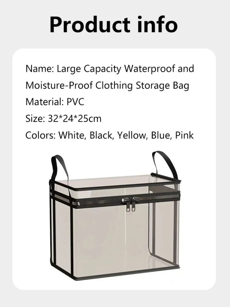 Transparent Storage Organizer Bag