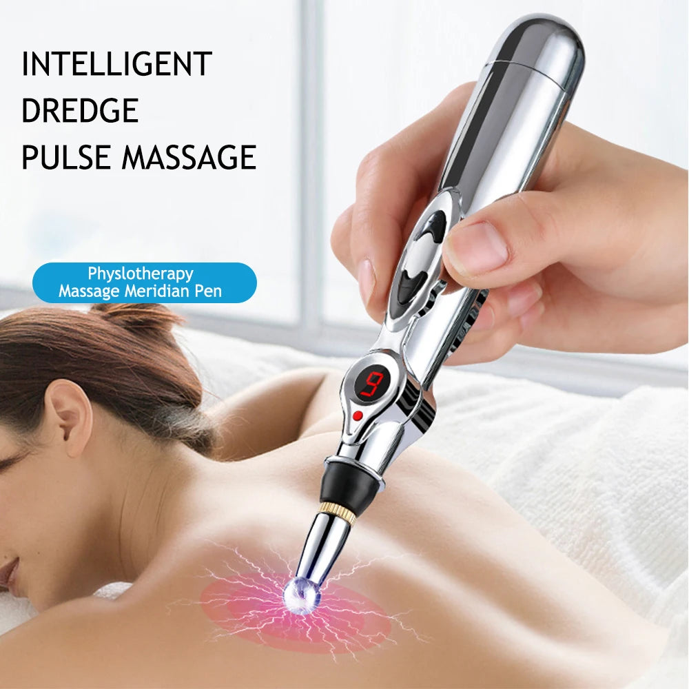 Multifunctional Acupuncture Massage Pen - 5 Heads