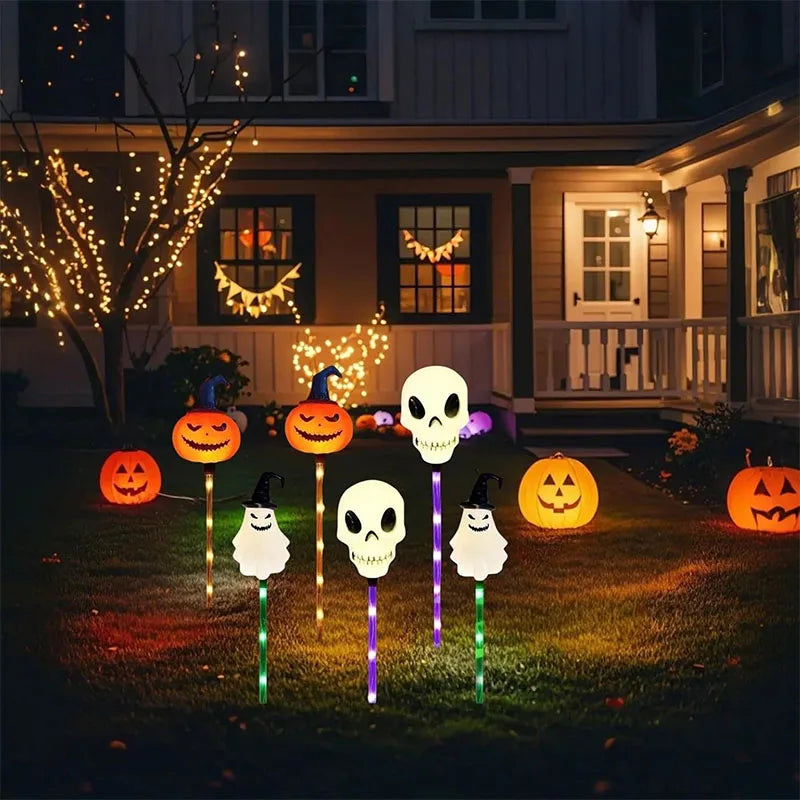 Solar Halloween Pathway Lights