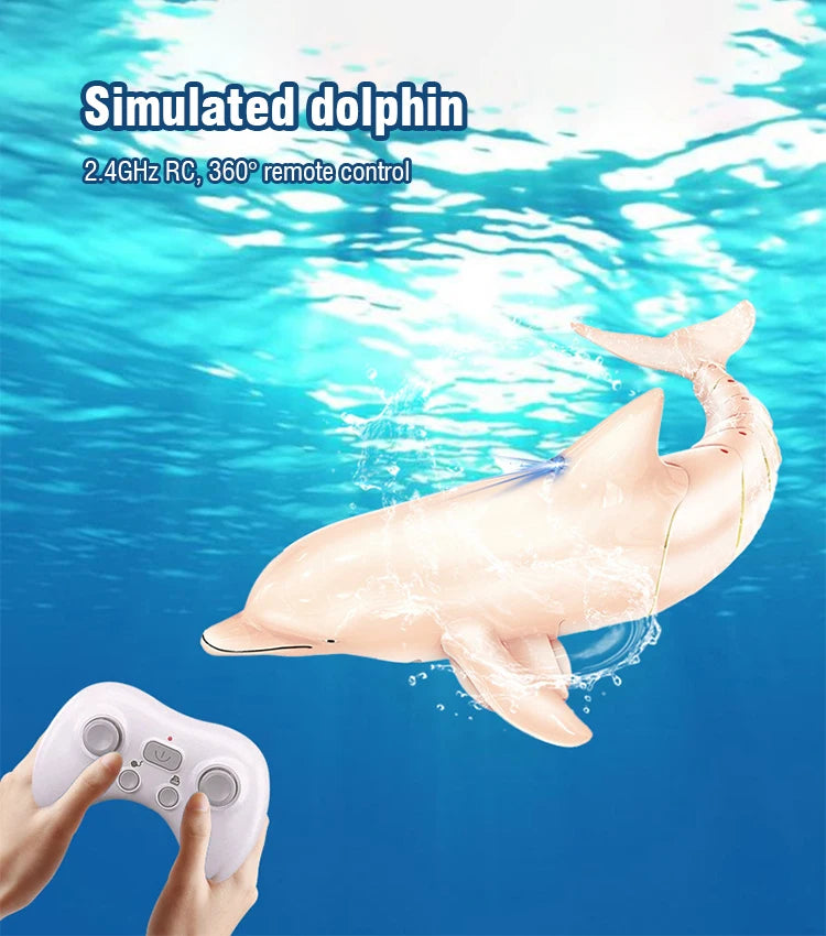 RC Swimming Dolphin Toy