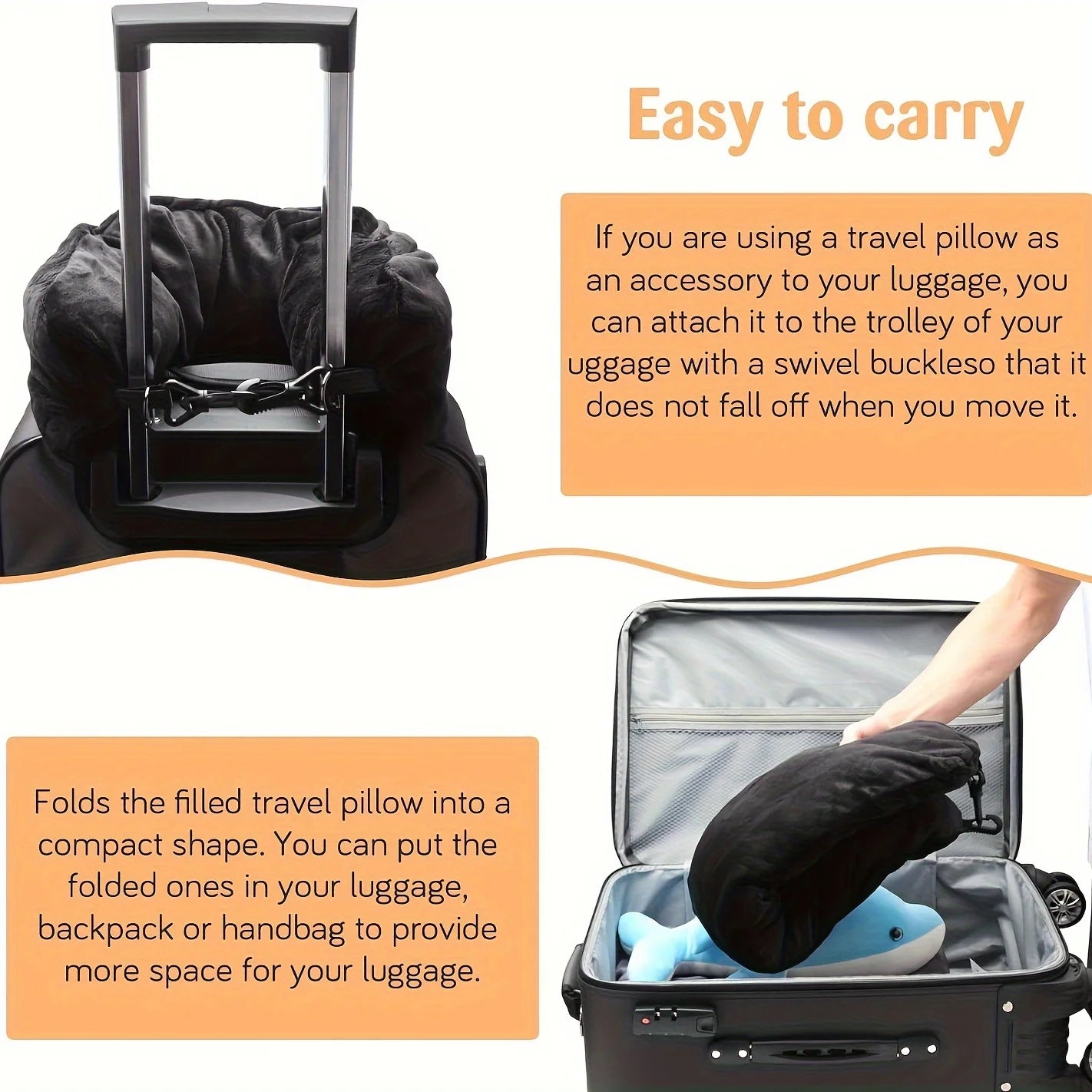 Travel Easy Storage Neck Pillow